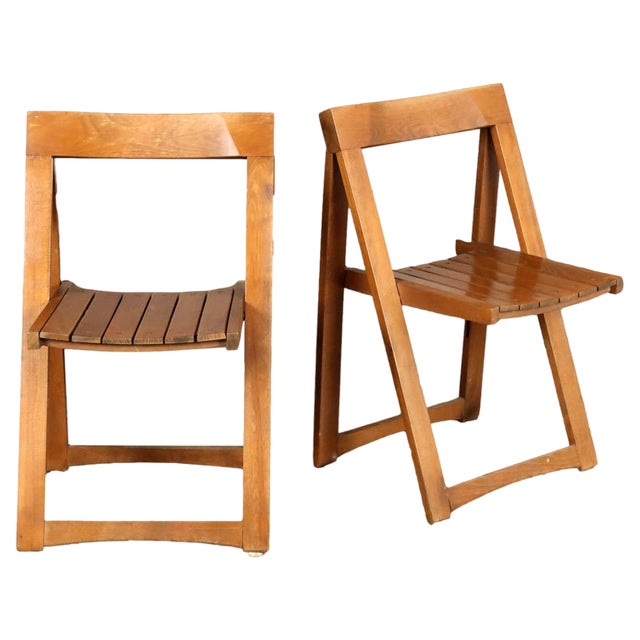 Set of Vintage Folding Chairs, 1960s For Sale
