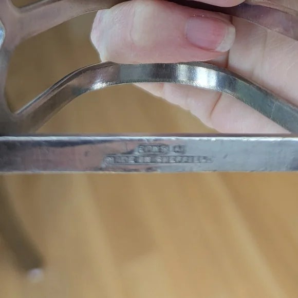 1930s Antique Sheffield Silverplate Toast Rack — Art Deco 6-Slice English Tableware For Sale - Image 5 of 8