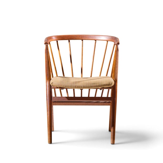 Mid 20th Century Helge Sibast No. 8 Mid Century Swedish Teak Chairs - Set of 6 For Sale - Image 5 of 10