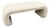 Postmodern Haitian Cotton Upholstered Flared Waterfall Bench For Sale