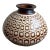 Large 12" Vintage Peruvian Chulucanas Art Pottery Statement VaseCircumference For Sale