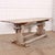 Rustic 18th C bleached and scrubbed oak console table, wonderful colour. 1740 This piece is designed in the style of the...