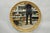 Vintage Italian Hollywood Regency Gold Giltwood 39" Round Sunburst Wall Mirror by Palladio. Circa Mid 20th Century....