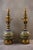 Electrified Kerosene Lamps in Glazed Earthenware with Gilt Bronze Mounts and Geometric Decor from Longwy, Late 19th Century, Set of 2 For Sale - Image 14 of 14