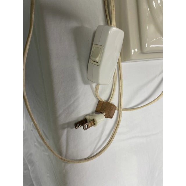Vintage White Column Lamps From the Biltmore Hotel - A Pair For Sale In Atlanta - Image 6 of 8