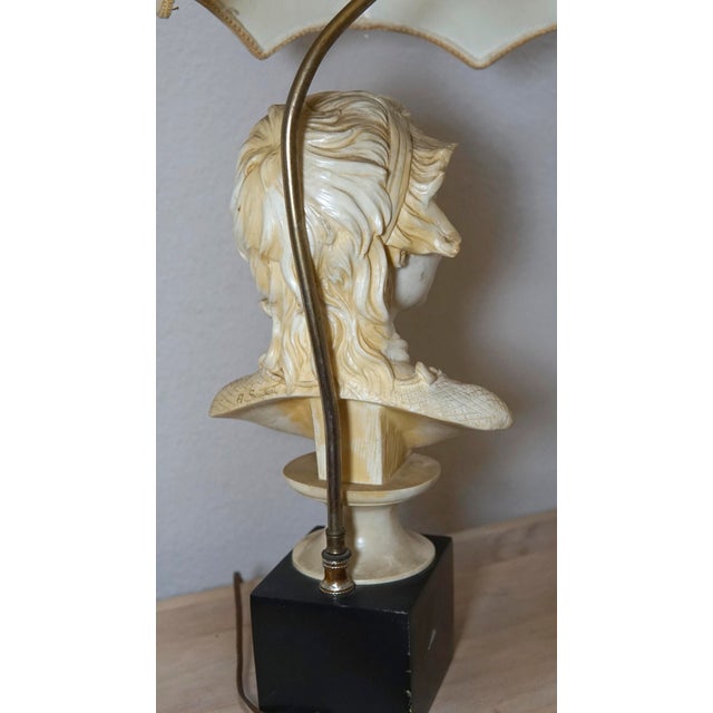 Mid-Century Modern Mid Century Modern Signed Sculpture Bust Lamp For Sale - Image 3 of 11