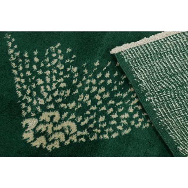 Textile 1960s Rug & Kilim’s Aubusson Style Rug in Beige With Floral Patterns For Sale - Image 7 of 7