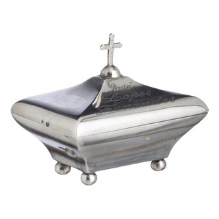 19th Century Silver Urn For Sale