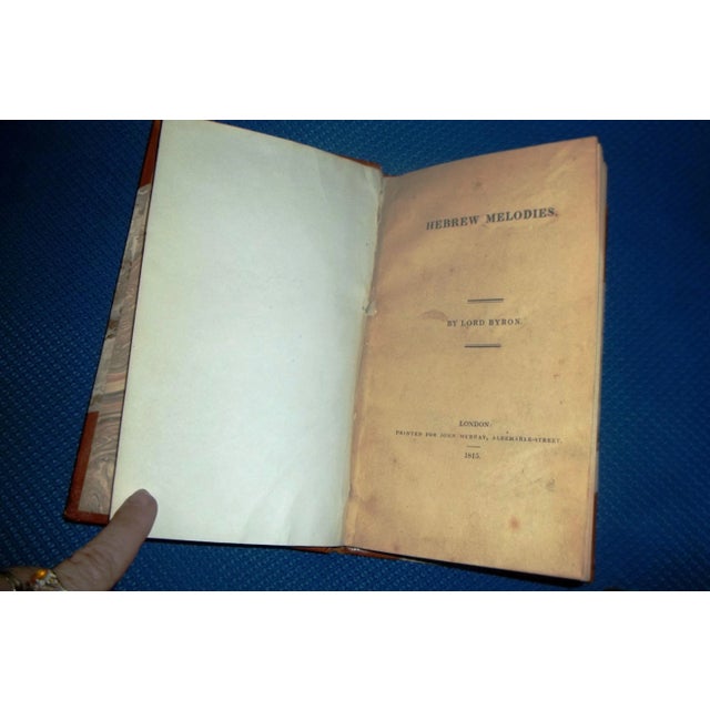 English Early 19th Century Book: Hebrew Melodies "She Walks in Beauty, Like the Night" For Sale - Image 3 of 8