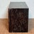 A beautifully carved vintage Chinese hardwood jewelry box, crafted from rich, dark Blood Sandalwood. The front panel...