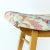 Mid-Century Stool in Oak & Linen from Ton, Former Czechoslovakia, 1960s For Sale - Image 4 of 9