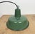 Small Industrial Green Enamel Pendant Lamp, 1960s For Sale - Image 12 of 16