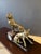 Antique Marble & Bronze Mantle Clock in the Style of Louis-Albert Carvin For Sale - Image 16 of 18