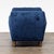 2010s West Elm Everett Blue Velvet Lounge Chair - Modern Accent Armchair For Sale - Image 5 of 7
