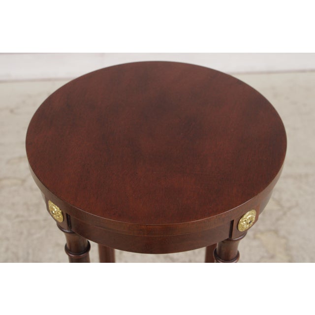 Age: Approx: 30 Years Old Details: Ormolu Mounts Bun Feet High Quality Construction Neoclassical Style Solid Brass...