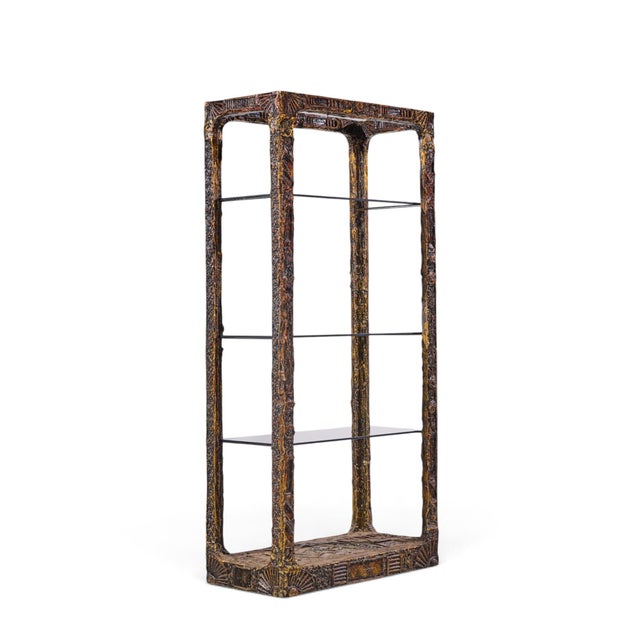Adrian Pearsall for Craft Associates Mid Century 'Goop' Brutalist Étagère Shelf For Sale In Chicago - Image 6 of 9