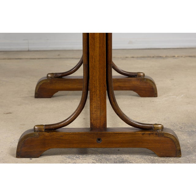 French Thonet Style Bentwood Bistro Dining Table For Sale - Image 15 of 16