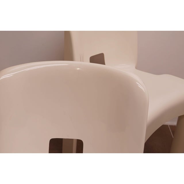 Universale 4869 Chairs by Joe Colombo for Kartell, 1973, Set of 5 For Sale - Image 9 of 12