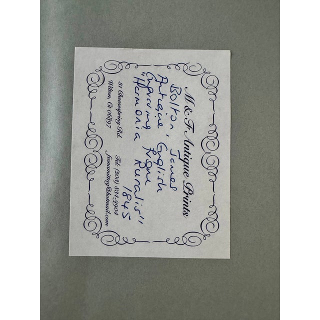 Set of 4 Antique English James Bolton Engravings From Harmonia Ruralis 1845 For Sale In New York - Image 6 of 7