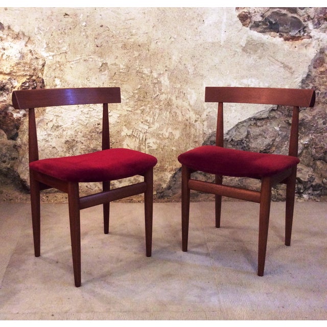 Mid-Century Modern Dining Chairs by Hans Olsen for Frem Røjle, 1960s, Set of 4 For Sale - Image 3 of 12