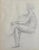 The seated nude', pencil on paper, by french artist, guillaume dulac (circa 1920s). An artist known for his exquisite...