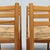 Mid-Century Italian Beech and Rush Ladderback Dining Chairs, Set of 4 For Sale - Image 9 of 9