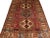 Scarlet Vintage Hand Knotted Vegetable Dye Royal Chobi Afghan Area Rug. 5'2"x 6'4" For Sale - Image 8 of 15