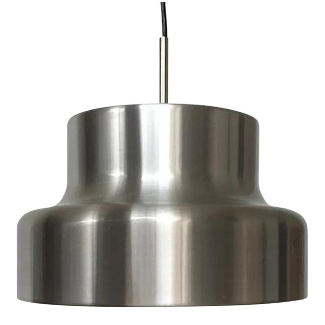 Mid-Century German Metal Pendant Lamp For Sale