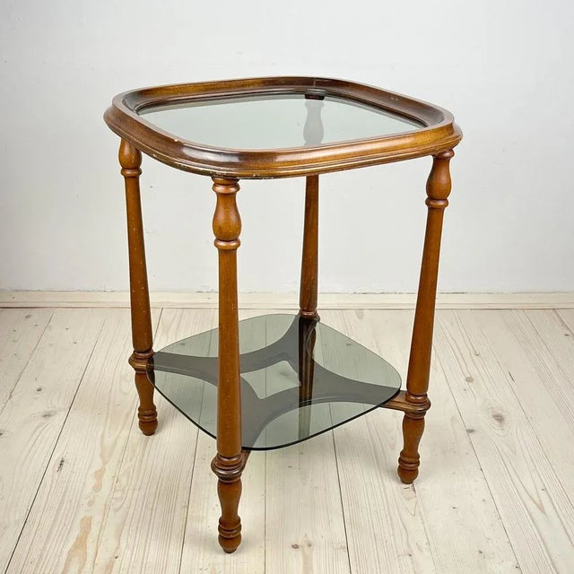 Vintage Wooden Coffee Table, Italy, 1960s For Sale - Image 11 of 11