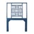 Not Yet Made - Made To Order Finn Platform Bed Twin - Navy For Sale - Image 5 of 12
