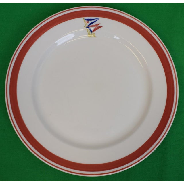Sz: 9"D The Chicago Yacht Club is located in Chicago, Illinois. "CYC" is well known as being the Organizing Authority for...