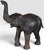 English Vintage Mid-Century Leather-Wrapped Elephant Floor Sculpture For Sale - Image 3 of 15
