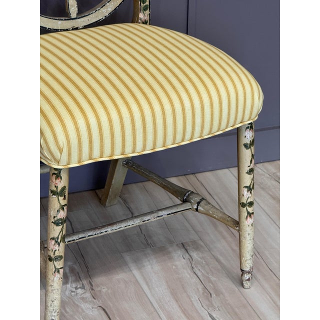 Set of Six English George III Style Wheel-Back Dining Chairs For Sale - Image 13 of 17