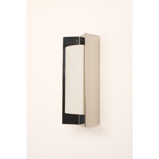 Not Yet Made - Made To Order Small Arrow Stainless Steel Table Lamp with Diffuser by Violaine d'Harcourt For Sale - Image 5 of 6