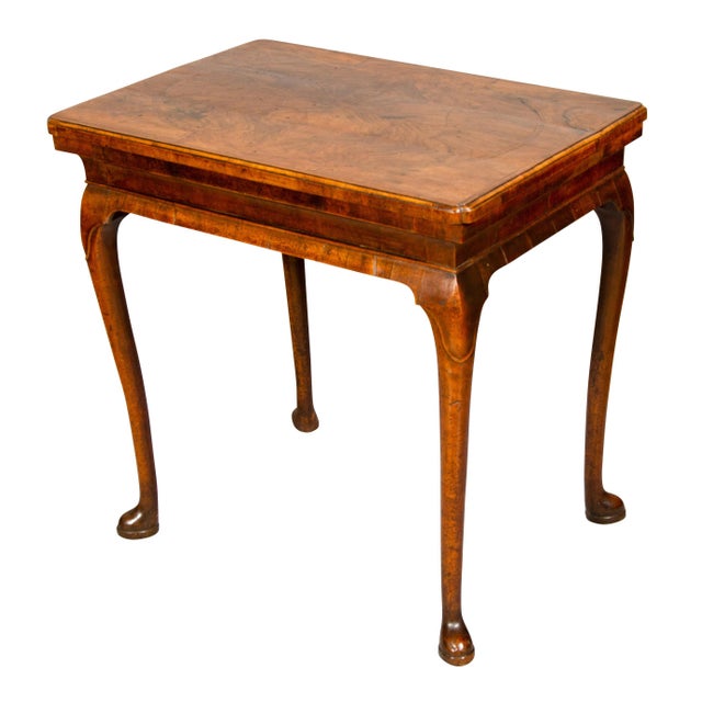 Queen Anne Walnut Table Chairish
