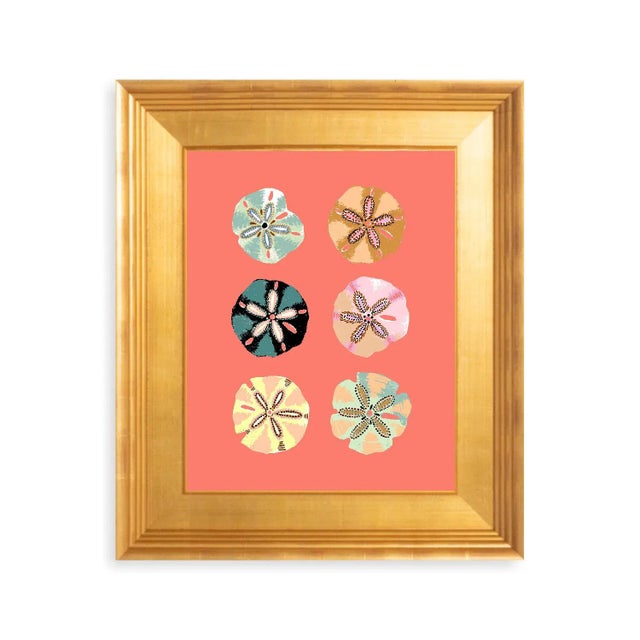 Contemporary "Sand Dollar (Coral)" Contemporary Giclee Print by Sarah Gordon For Sale - Image 3 of 3
