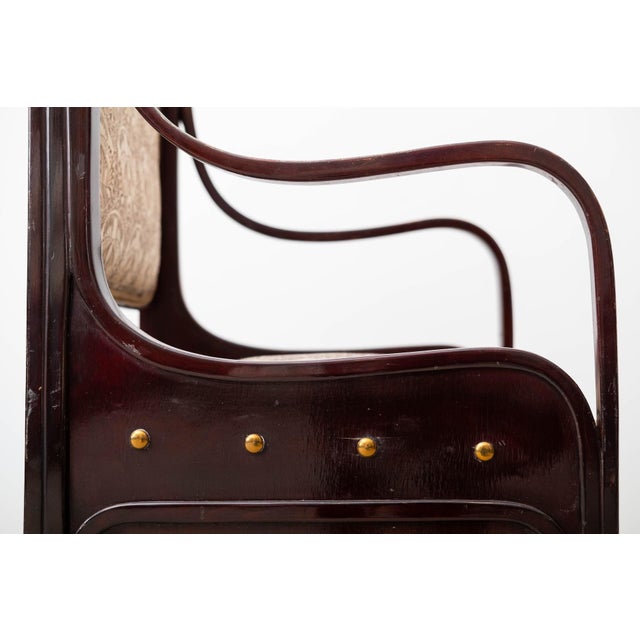 Art Nouveau Secessionistic Armchair by Josef Hoffmann for Jacob & Josef Kohn, Vienna, 1901 For Sale - Image 17 of 18