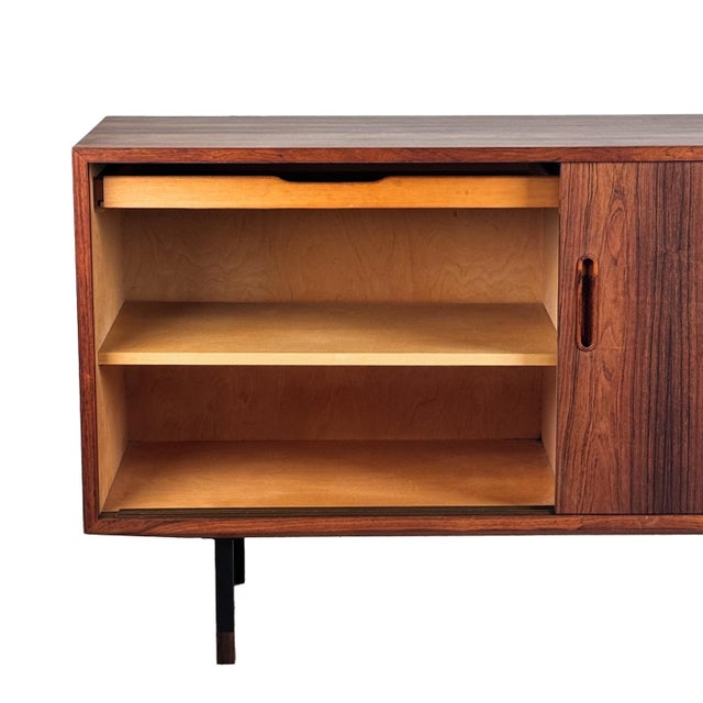 Vintage Danish Rosewood Sideboard For Sale - Image 4 of 6