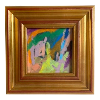 "Firecracker" 2026 Framed Mini Painting by Jessalin Beutler For Sale