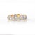 14k Gold Multi Sapphire and Tanzanite Eternity Band Ring Size 7 ( All Sizes Available ) For Sale - Image 10 of 12