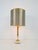 Empire Marble Crystal Brass Stem Table Lamp, 1920 For Sale - Image 4 of 10