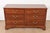 A gorgeous Georgian or Chippendale style six-drawer dresser, credenza, or chest of drawers By Ethan Allen USA, Late 20th...