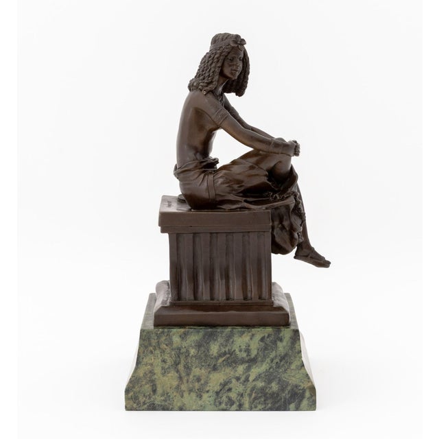 After d.h. Chiparus Cleopatra Patinated Bronze For Sale - Image 10 of 14