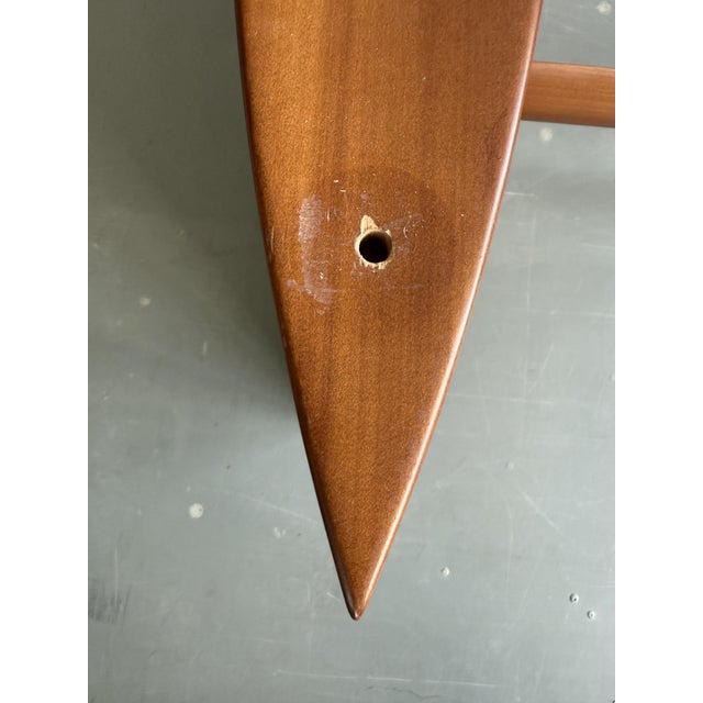 Mid-Century Modern Walnut and Glass Coffee Table by Hainke, 1970s For Sale - Image 13 of 16