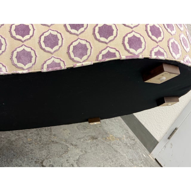 Fitzgerald Serpentine Sofa + Manuel Canovas Upholstery For Sale - Image 12 of 12