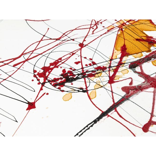 Biographies, Acrylic on Canvas, Set of 2 For Sale - Image 6 of 11