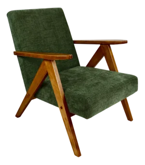 Vintage Olive Green Model B-310 Armchair, 1970s