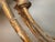 8-Light Carved Wood Chandelier For Sale - Image 4 of 10