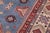 Rustic Kazak Light Blue/Beige Wool Rug - 10'2''x12'10'' For Sale In New York - Image 6 of 10