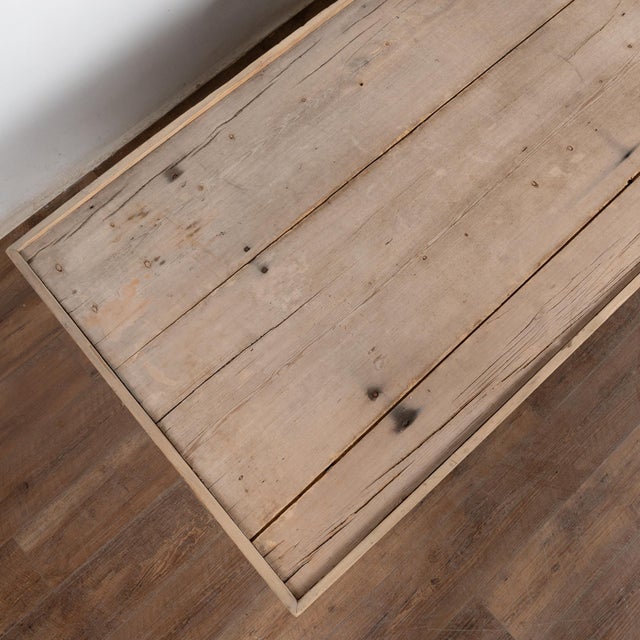 Farmhouse Rustic 19th Century Swedish Farmhouse Coffee Table For Sale - Image 3 of 9